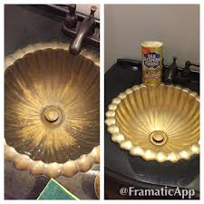use bar keepers friend on brass