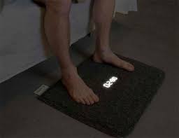 Force Yourself To Wake Up With An Alarm Clock Rug Cool Inventions Cool Stuff Alarm Clock