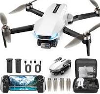 Drone con cámara para adultos, 2K HD GPS Drone con retorno automático,  sígueme, vuelo circular, vuelo de punto de referencia, flujo óptico, motor  sin ...