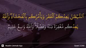This surah deals with a number of issues related to beliefs, history, law and morality. Surah Al Baqarah Ayat 268 Qs 2 268 Tafsir Alquran Surah Nomor 2 Ayat 268