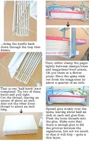 The adhesive is placed on the book spine, producing a flat spine. How To Make A Leather Journal Book Binding Tutorial Hubpages