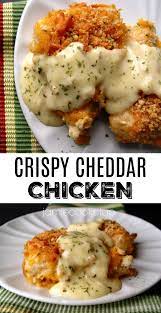 Crispy Cheddar Chicken Jamie Cooks It Up Family Favorite Food And Recipes