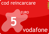 Pentru incarcarea de pe alt telefon decat al tau fix sau mobil apeleaza 40 0722 044 444 gratuit de pe un telefon mobil vodafone si urmeaza instructiunile robotului. Cartela Vodafone De 6 Euro Preturi Si Oferta