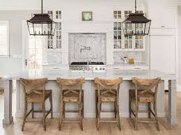 Maybe you would like to learn more about one of these? White Kitchen With Rustic Island Chairs Stools And Lantern Style Pendants Island Chairs Stools For Kitchen Island Kitchen Island Chairs
