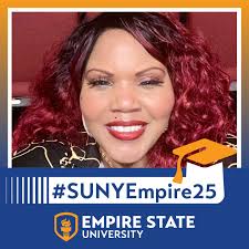Meet Serrina Goodman, a 13-year breast cancer survivor, proud MBA graduate,  and founder of the Empire State Cancer Awareness Network, who's taking the  commencement stage to share her journey of resilience, purpose,