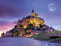 Mont Saint Michel France 750pc Jigsaw Puzzle By Buffalo Games Beautiful Castles Mont Saint Michel France St Michael S Mount