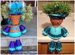 Gartendeko Aus Tontopfen Basteln Ideen Fur Tontopffiguren Basteln Mit Tontopfen Blumentopfe Streichen Tontopf Figuren