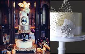 We're talking rose gold engagement rings, rose gold stationery and of course, rose gold bridesmaid dresses. Gatsby Wedding Cakes Cake Geek Magazine