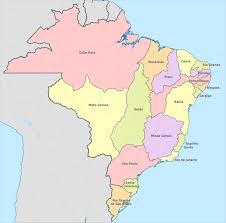 Serviços de diagnóstico por imagem, radioterapia e medicina nuclear Mapa Do Brasil Regioes Estados E Capitais
