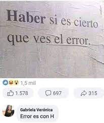 Azul Pera Por Favor Haci No Se Escribe Asi Facebook