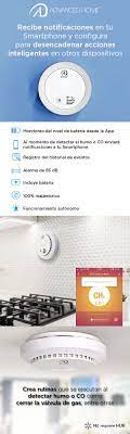 American sensor lp200 propane gas detector 110v 60hz. Detector Inteligente De Humo Y Co Advanced Home Wifi The Home Depot Mexico