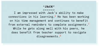 With gradelink there's no paper chase at report card time. Report Card Comments A Teacher Explains What They Really Mean