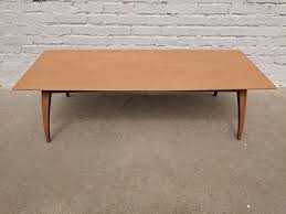 Vintage heywood wakefield danish modern lazy susan coffee table, source: Mid Century Modern Heywood Wakefield Solid Birch Coffee Table Etsy