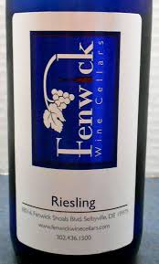 Delaware Fenwick Wine Cellars Riesling Riesling Fenwick Wines