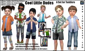 Increíbles juegos como fallout 4, oblivion, skyrim o the witcher. Cool Little Dudes A Set For Toddlers Go To Sims 4 Nexus Toddler Cc Sims 4 Sims 4 Sims 4 Toddler