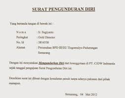 Contoh surat pengunduran diri dari jabatan. Contoh Surat Pengunduran Diri Tulis Tangan Berbagi Contoh Surat