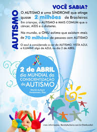Con motivo del día mundial del autismo, la federación autismo galicia presenta dos programas de inclusión laboral y sanitaria para las personas con trastorno del espectro del autismo. Dia 2 De Abril Dia Mundial Da Conscientizacao Pelo Autismo Conheca E Faca Conhecer Portal Comporte Se