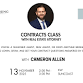 Contracts Class with Cameron Allen event image