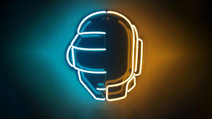Blue and red mask digital wallpaper, abstract, justin maller. Neon Daft Punk Wallpaper Album On Imgur