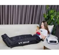 Custom Logo Air Pump Compression Pressure Therapy Recovery Boots Full Leg  Massager Device