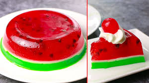 When i was a kid, my mom made easy jello pudding cake often. Watermelon Jelly Cake Jello Pudding Dessert Recipe Yummy Youtube