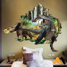 ( 4.9) out of 5 stars. Jurassic World Theme Wall Stickers Dino Set Wall Decal Playroom Kid S Room Decor Tyrannosaurus T Rex Dinosaur Wall Sticker Home Decor Home Living