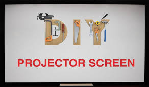 Apart from the screen cloth, you will need many other materials and tools in order to build your projector screen. 4 Diy Projector Screen Types Paint Fabric Frame Stand