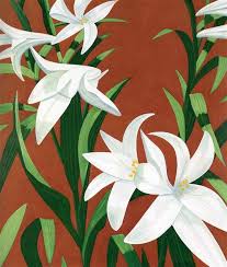 White Lilies Alex Katz Wikiart Org