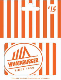 Depending on your appetite, you can get double or triple meat at whataburger is not a participating partner or sponsor in this offer and cardcash does not issue gift cards on behalf of whataburger. Whataburger 15 Gift Card 0 10 Removed At Checkout Qfc