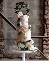 Desert Chic Bohemian Wedding Cake With Macrame Bakers Cottage Cakes Wedding Cake Nature Modern Wedding Cake Boho Wedding Cake