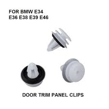 Door Trim Panel Clips For Bmw Interior Door Card Trim Clips E34 E36 E38 E39 E46 X10 Plastic Clips New Doors Interior Bmw Interior Interior Accessories