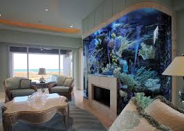 Shop wall mounted tv cabinet with doors from pottery barn. No Room For An Aquarium Think Again 20 Unusual Places In Your Home For Fish Tanks If It S Hip It S Here