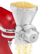 5 Best Grain Mill Grinder Reviews 2019 Manual Electric Units Kitchen Aid Grain Mill Kitchen Aid Mixer