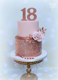 18th birthday cake ideas for guys | 18th birthday two tier cake. Rose Gold Birthday Cake Rose Gold 18th Birthday Cake Rose Gold Glitter Cake 16 Birthday Cake Birthday Cake Roses 50th Birthday Cake