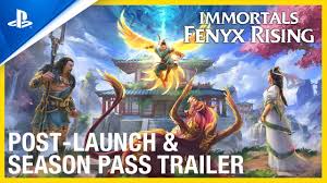 Fenyx rising for playstation 4, formerly titled 'gods & monsters' play as fenyx, a new winged demigod, on a quest to save the greek gods and their home from a dark cur. Immortals Fenyx Rising Season Pass Trailer Ps5 Ps4 Youtube