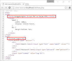 Oleh sebab itu sublime menyediakan fitur auto indent. Berbagai Cara Memasukkan Script Php Ke Dalam Html Dengan Aman Jagowebdev