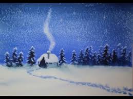 Wasserfarben gemalt hunde, clip art hund, hunde, illustrationen, haustiere, tiere, digitales scrapbooking, haustier clipart. Schnee Malen Ohne Deckweiss Winterhauschen In Aquarell Mit 2 Farben Youtube