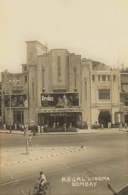 Regal Cinema, Bombay. Then (1955) and now.