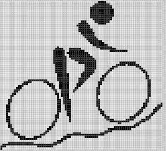 Mountain Bike Cross Stitch Pattern Ponto Cruz Mini Ponto Cruz Pontos De Bordado