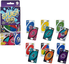 When either partner goes out, the hand is over. Amazon Com Uno Flip Splash Matching Card Game Featuring 112 Water Resistant 2 Sided Cards Game Night Gift Ages 7 Years Older Toys Games