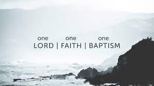 Baptism — at the time of the reformation, the sacraments, those ceremonial acts that dramatized biblical events even as they served as a sign of god s presence, became a key issue between roman. One Lord One Faith One Baptism Graphics For The Church