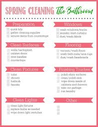 Bathroom Spring Cleaning Checklist Clean And Scentsible