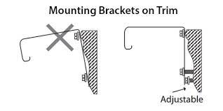 Check spelling or type a new query. Mounting Brackets On Uneven Trim Bamboo Blinds Blinds For Windows Diy Blinds