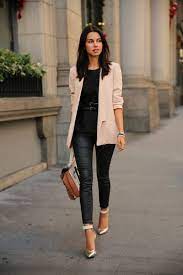 Blush N Black Fashion Work Fashion Casual Outfits