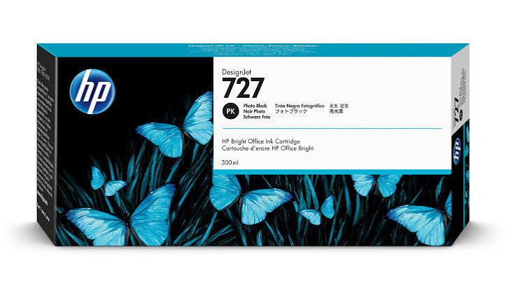 HP 727 300-ml Photo Black Ink Cartridge