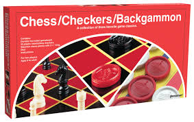 Every game is its own story, which makes it more complex, but more interesting. Checkers Chess Backgammon Set Pressman Toy Pressman Toy