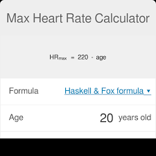 Max Heart Rate Calculator