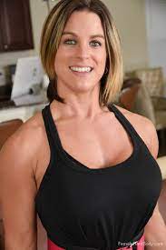 Fantastic MILF shows her round fakes and toys her vagina with a rubber  dildo - NakedPics