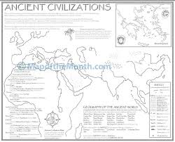 Ancient Civilizations Map Social Studies Middle School Social Studies Classroom Teaching History