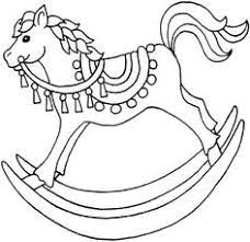 Free collection of 30+ rocking horse coloring pages printable. 12 Rocking Horse To Emborder Ideas Rocking Horse Horse Coloring Pages Horses